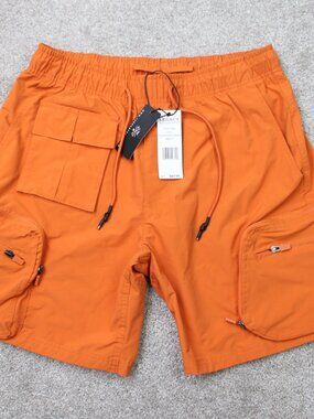 Jordan Craig Altitude Shorts NWT Mens Large Burnt Orange Retro Cargo Travel